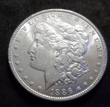 1886 Morgan Silver Dollar