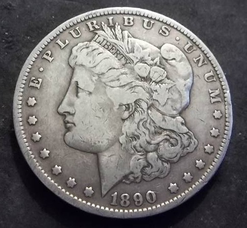 1890 O  Morgan Silver Dollar
