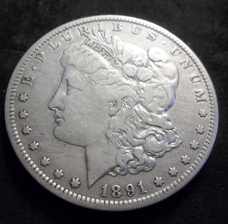 1891 O  Morgan Silver Dollar