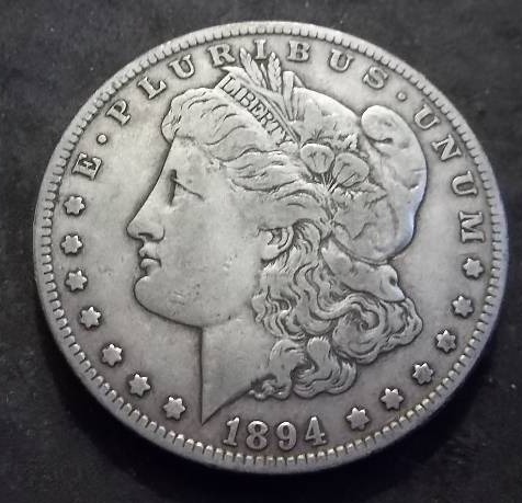 1894 S Morgan Silver Dollar