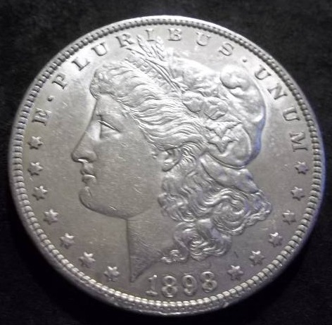 1898 Morgan Silver Dollar