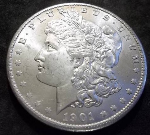 1901 O Morgan Silver Dollar