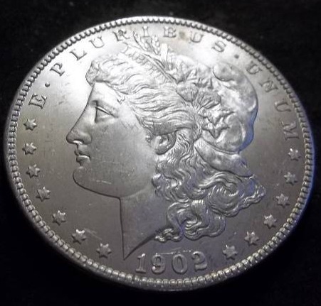 1902 O  Morgan Silver Dollar