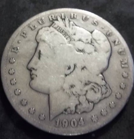 1904 S Morgan Silver Dollar