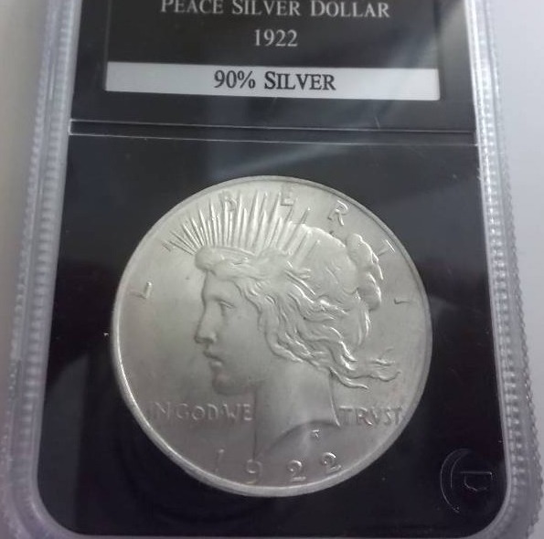 1922  Silver Peace Dollar
