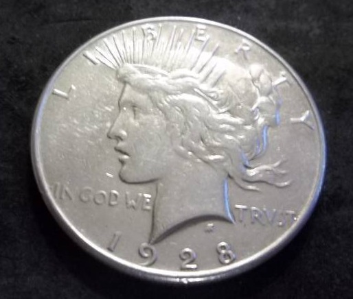 1928 S Peace Silver Dollar