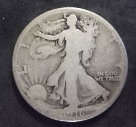 1916 Walker Half Dollar