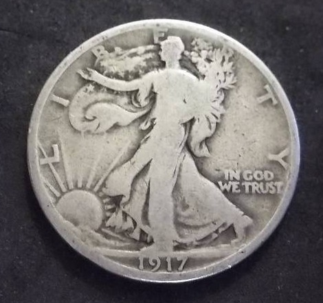 1917 D Walker Half Dollar