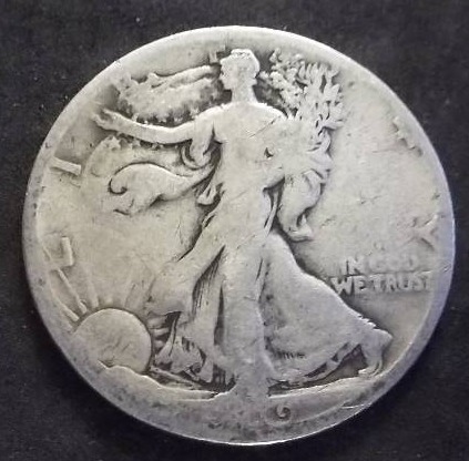 1919 S Walker Half Dollar