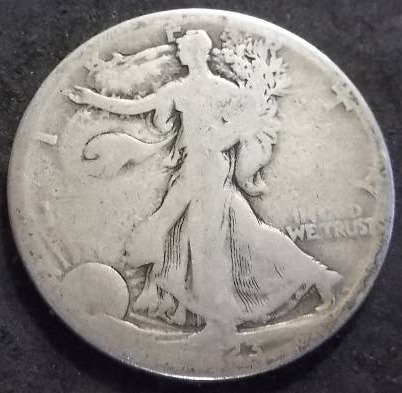 1923 S Walker Half Dollar
