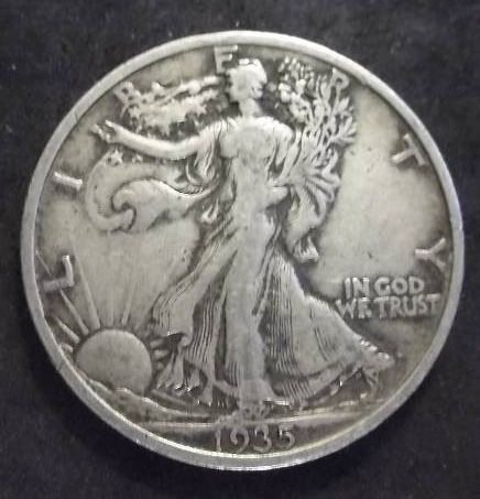 1935  Walker Half Dollar