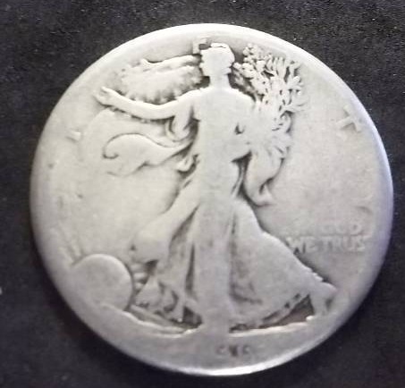 1936 D Walker Half Dollar