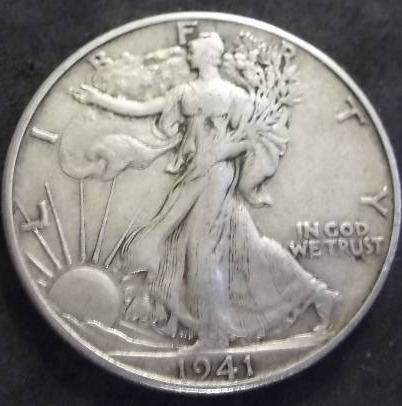 1941 D Walker Half Dollar