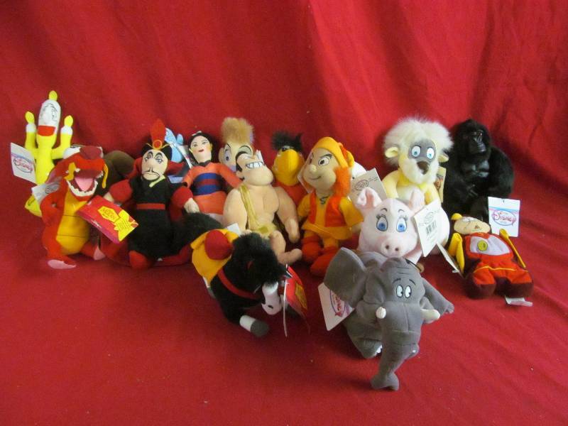 lot 116 image: Disney bean bag toys