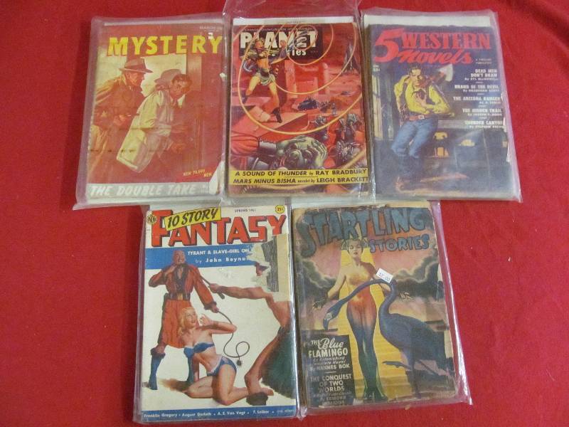 lot 141 image: magazines