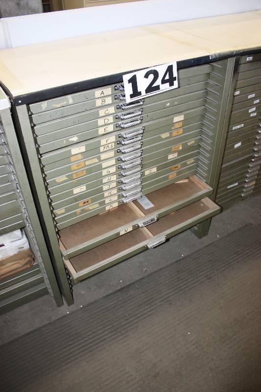 lot 124 image: California Type Case