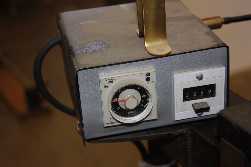 lot 107 image: Custom Made Button Machine