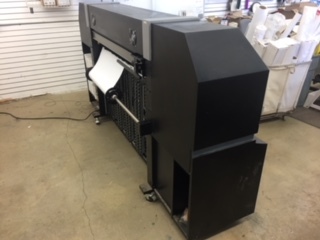 lot 101 image: Wide Format HP Inkjet Printer - Roll Feed and Flat Sheet
