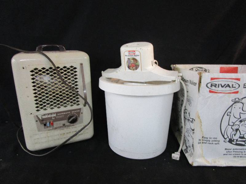 lot 95 image: Ice Cream Maker and Heater