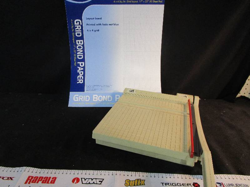 lot 114 image: Cutting Board and Grid Paper