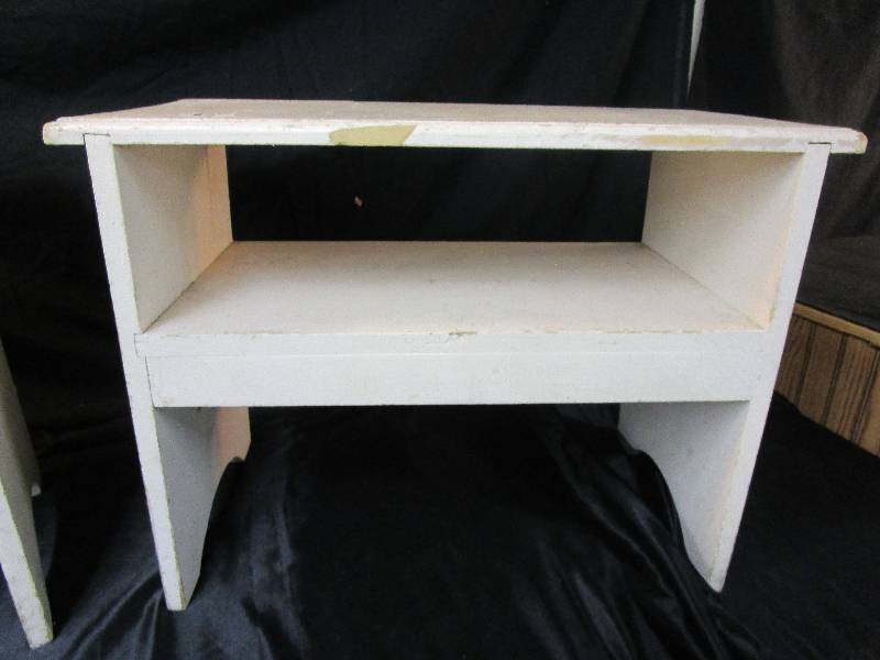 lot 133 image: 2 Benches and Old Chair