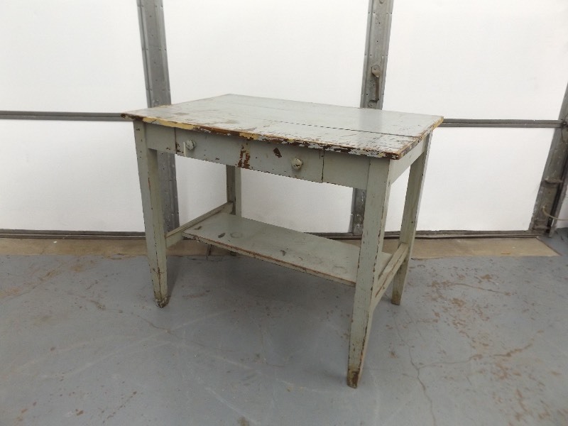 Antique Solid Wood Work Table