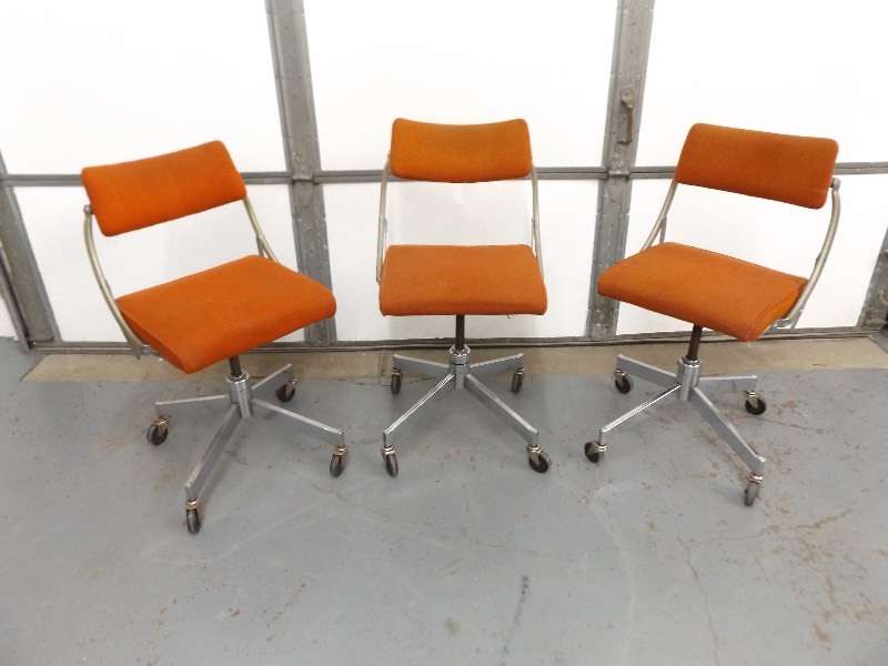 3 Vintage Office Chairs