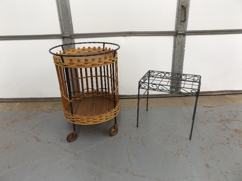 2 Vintage Plant Stands