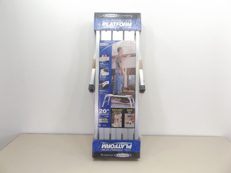 NEW Werner 20 Portable Work Platform