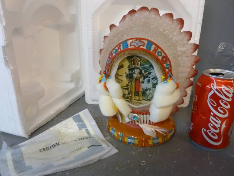 lot 18 image: Native American Themed