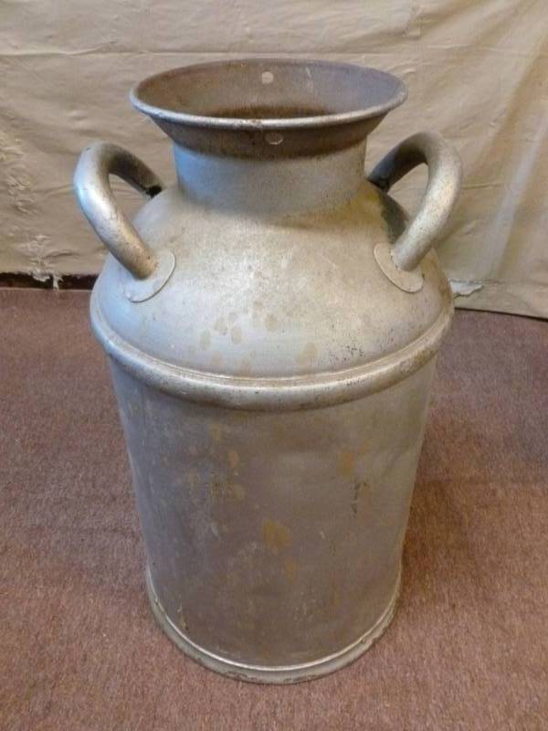 lot 63 image: Vintage Milk Can