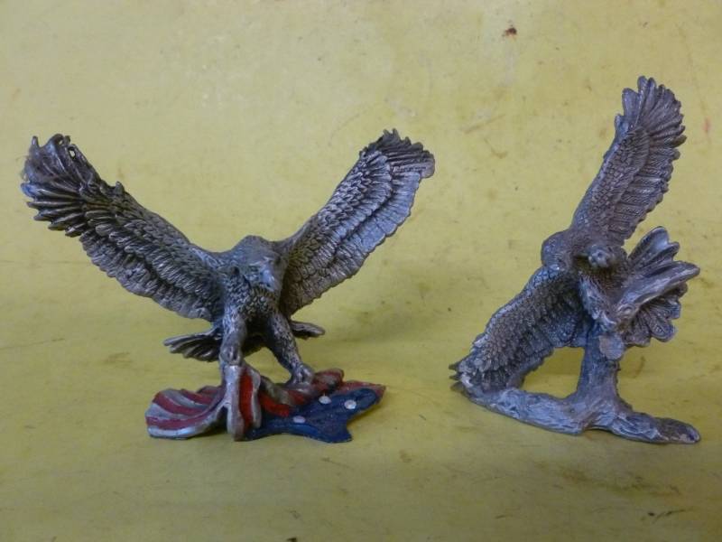 lot 119 image: Pewter Figurines