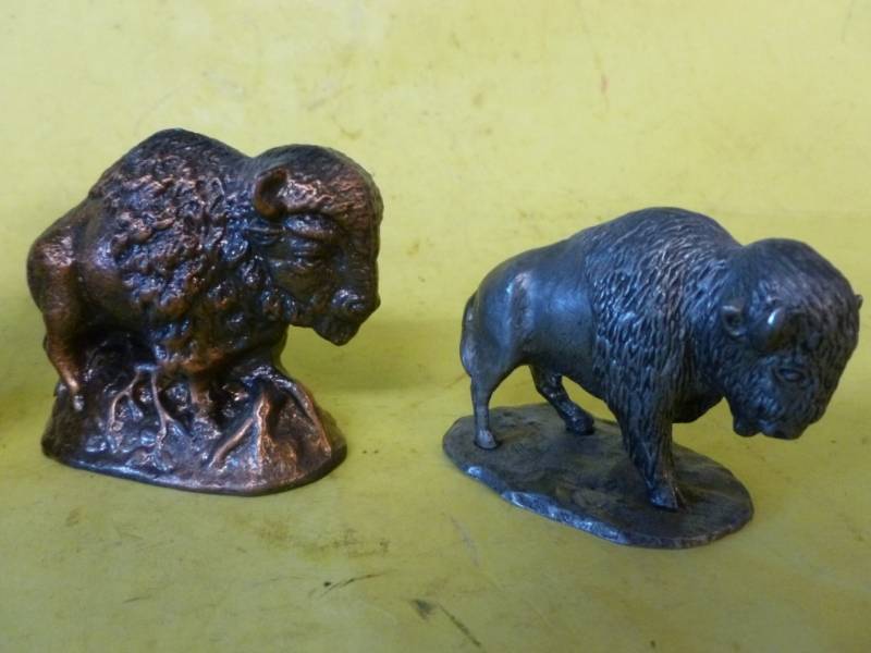 lot 121 image: Pewter Figurine