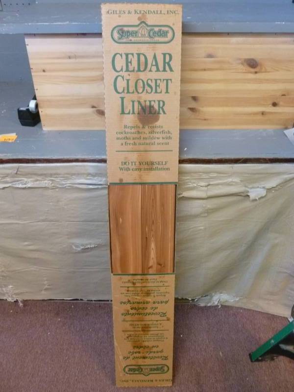 lot 197 image: New Cedar Closet Liner