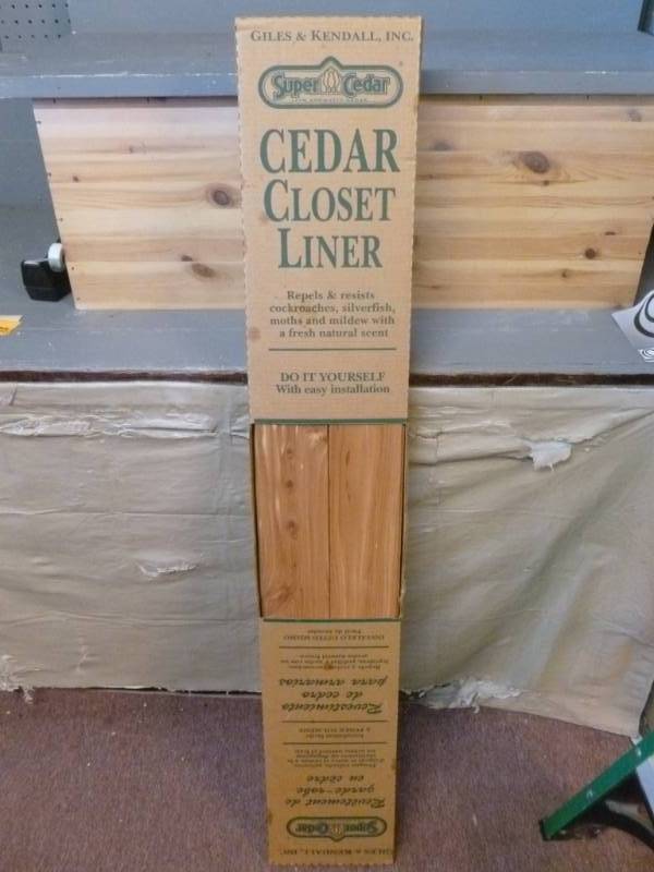 lot 198 image: New Cedar Closet Liner