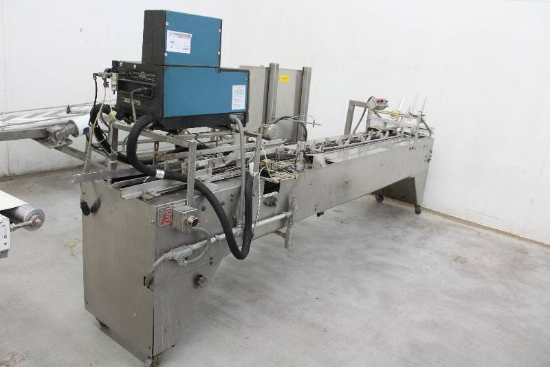 lot 7 image: 2000 Adco Cartoner with Nordsen w PS-5000 Series Programmable Limit Switch, Manual