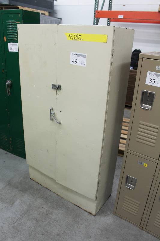lot 49 image: 5-Shelf Metal Office Supply Cabinet