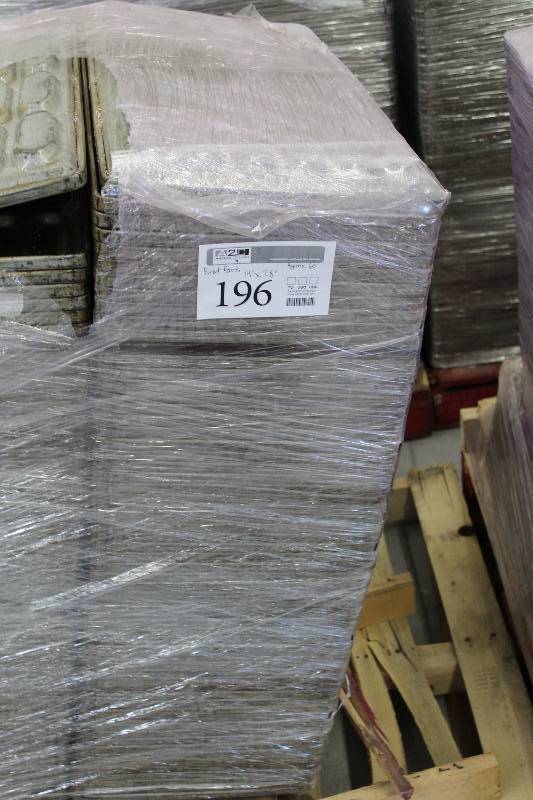 lot 196 image: Lot of Approx. (60) Brat Bun Bread Pans
