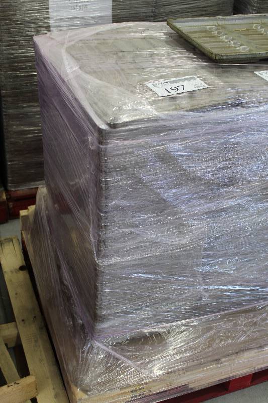 lot 197 image: Lot of Approx. (50) Brat Bun Bread Pans .
