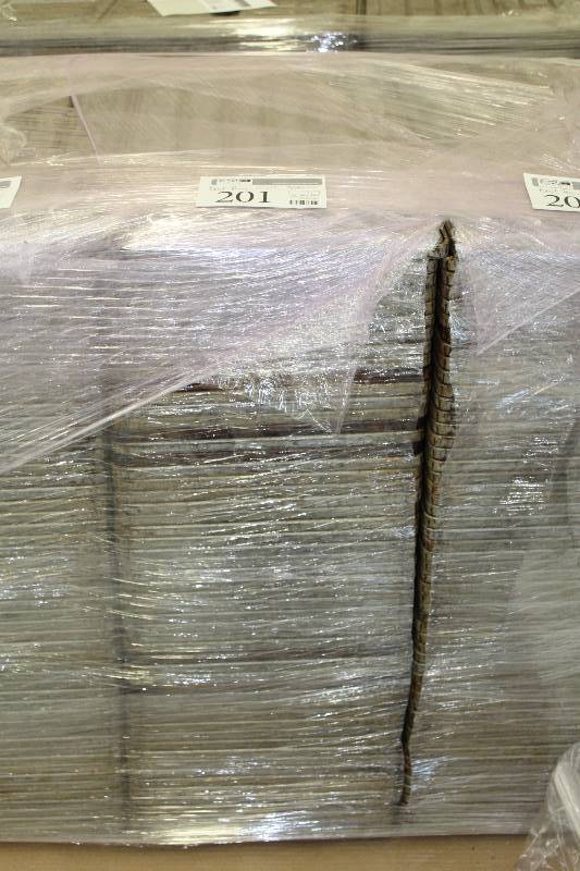 lot 201 image: Lot of Approx. (50) Brat Bun Bread Pans.