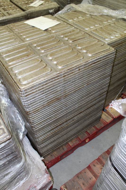 lot 223 image: Lot of Approx. (45) Hot Dog Bread Pans