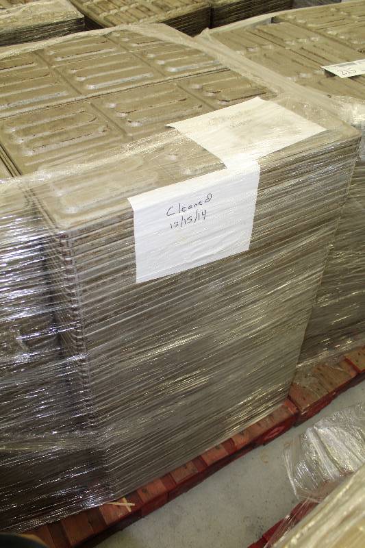 lot 218 image: Lot of Approx. (55) Hot Dog Bread Pans