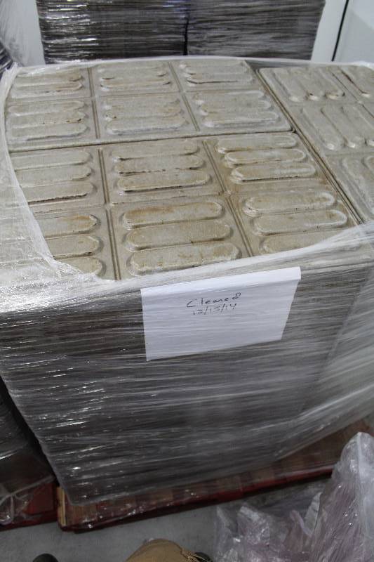 lot 208 image: Lot of Approx. (55) Hot Dog Bread Pans
