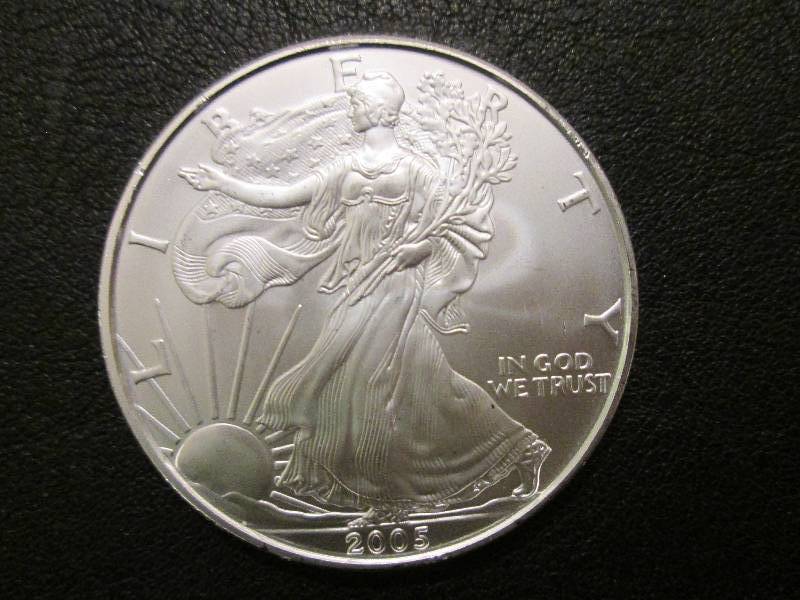 2005 Liberty Dollar 1 oz .999 Fine ...