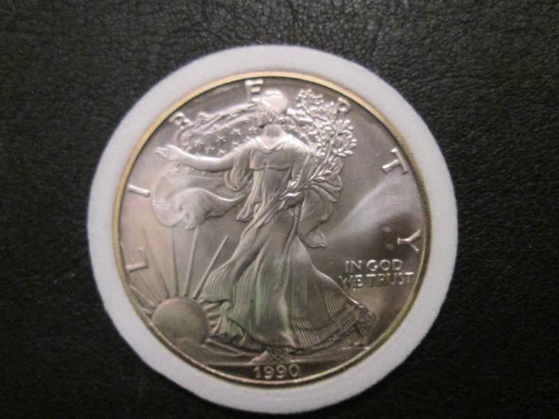 1990 Liberty Dollar 1 oz .999 Fine ...
