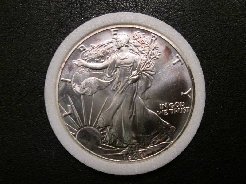 1989 Liberty Dollar 1 oz .999 Fine ...