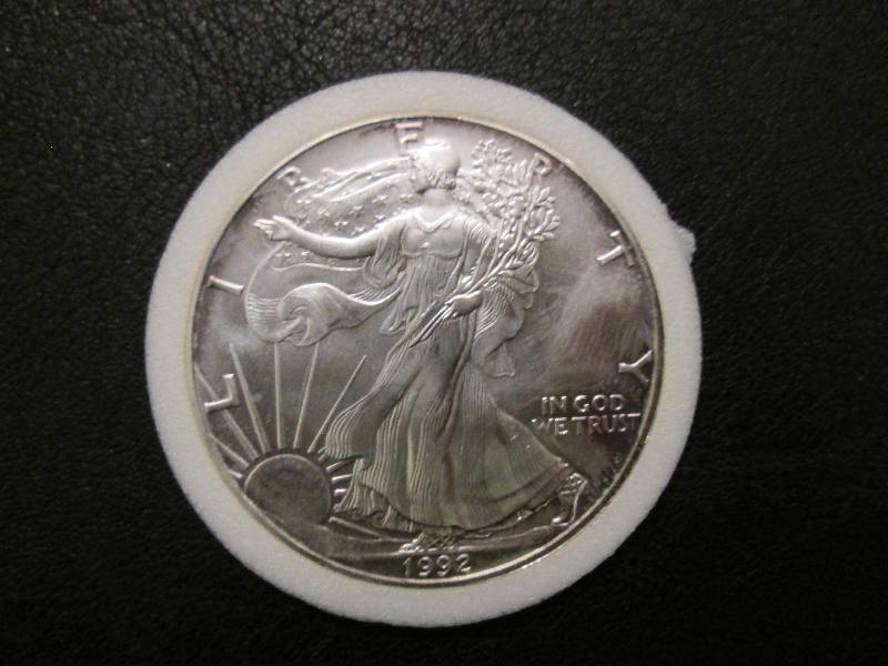 1992 Liberty Dollar 1 oz .999 Fine ...