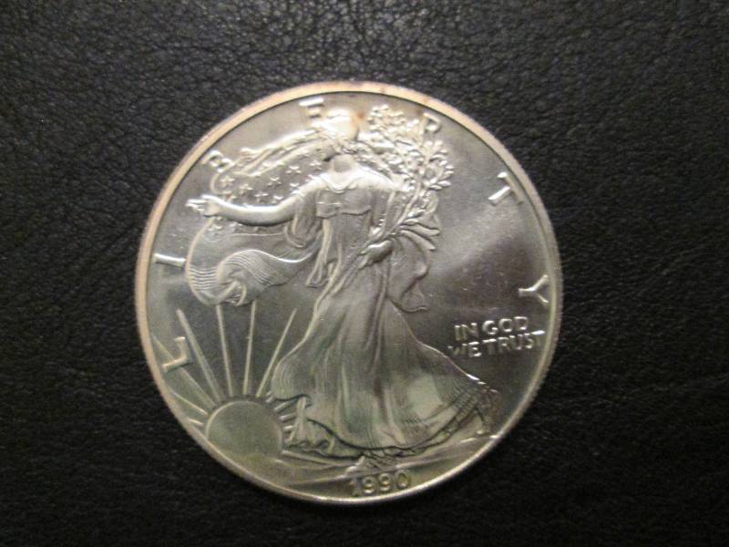 1990 Liberty Dollar 1 oz .999 Fine ...