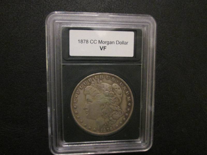 1878 CC Morgan Dollar graded VF...