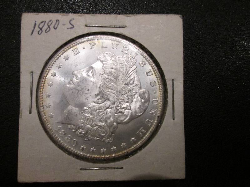 1880 S Morgan Dollar...